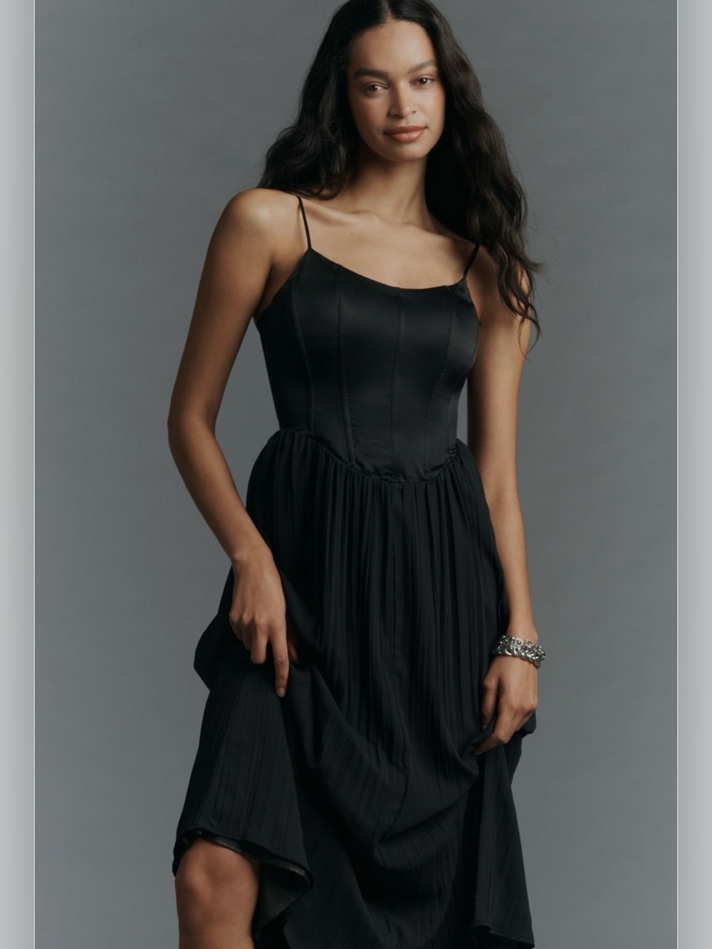 PAIGE Elke Midi Dress